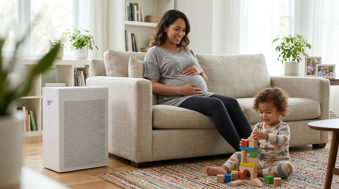 The Air They Share: How Air Pollution Harms Pregnant Women and Young Children