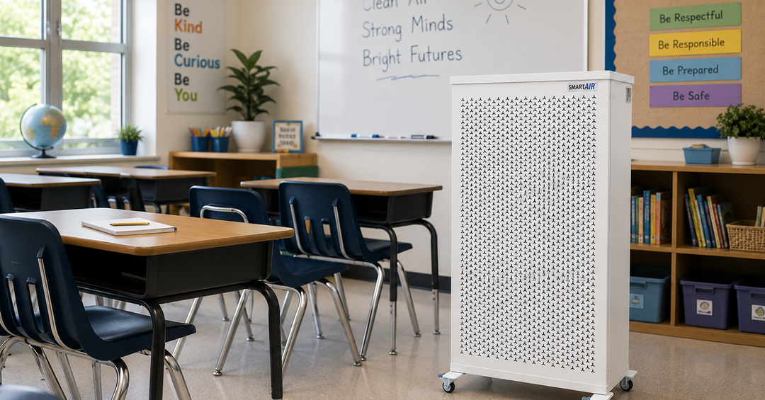 Choosing School Air Filtration Systems: Centralized HVAC vs Portable Air Purifiers