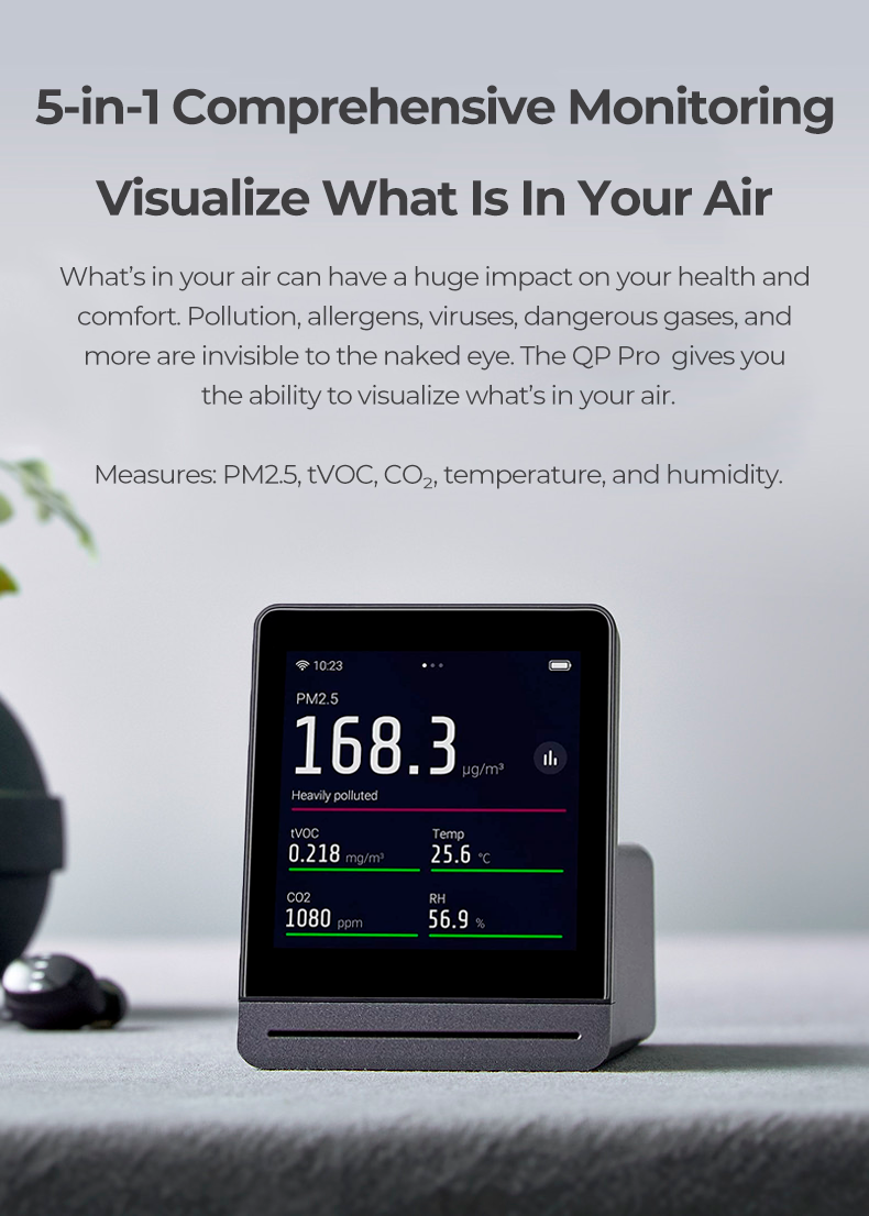 QP Lite Air Quality Monitor – Smart Air